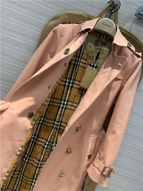 burberry long trench coat - Image 4