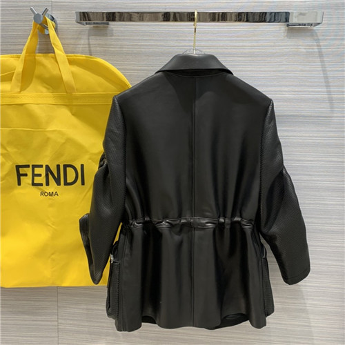 fendi leather jacket womens - Image 6
