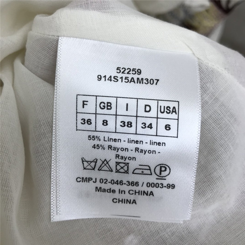 Dior summer floral embroidery dress - Image 4