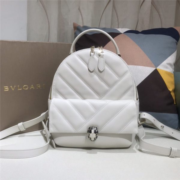 BVLGARI Serpenti Cabochon Backpack
