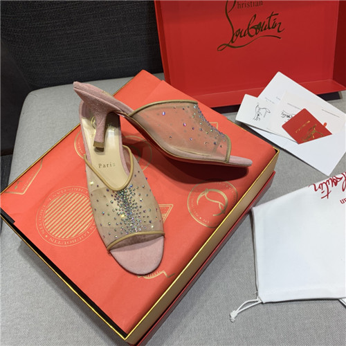 christian louboutin heel sandals