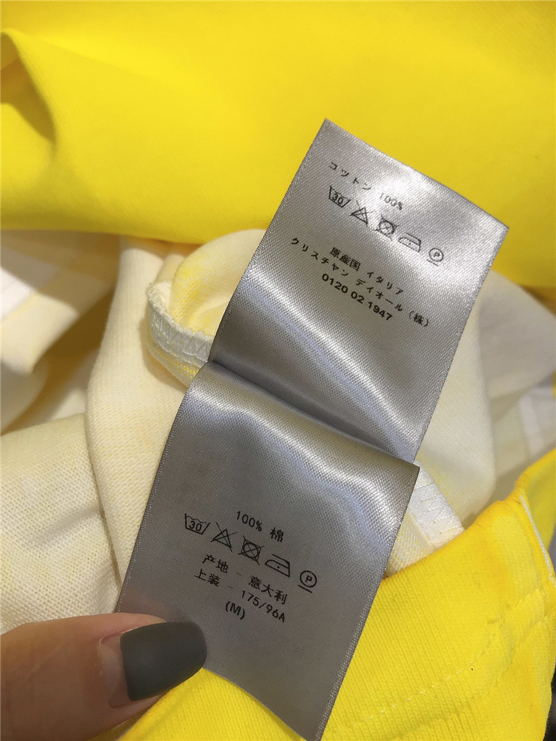 dior tshirt women yellow - Image 6