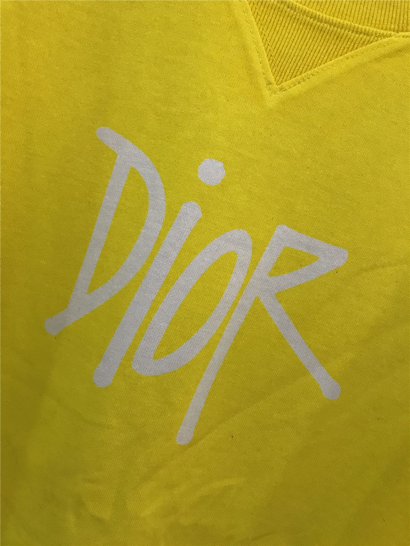 dior tshirt women yellow - Image 3