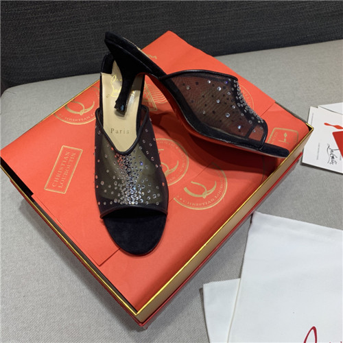 christian louboutin heel sandals