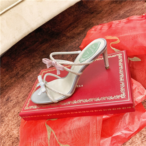 rene caovilla heel sandals - Image 4