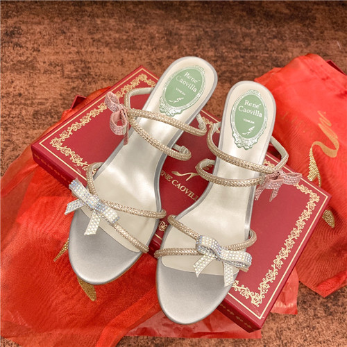 rene caovilla heel sandals - Image 2