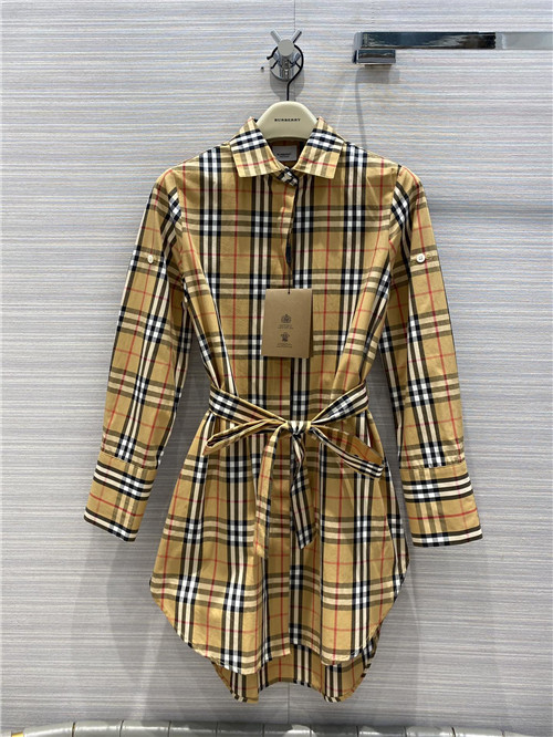 burberry plaid dress
