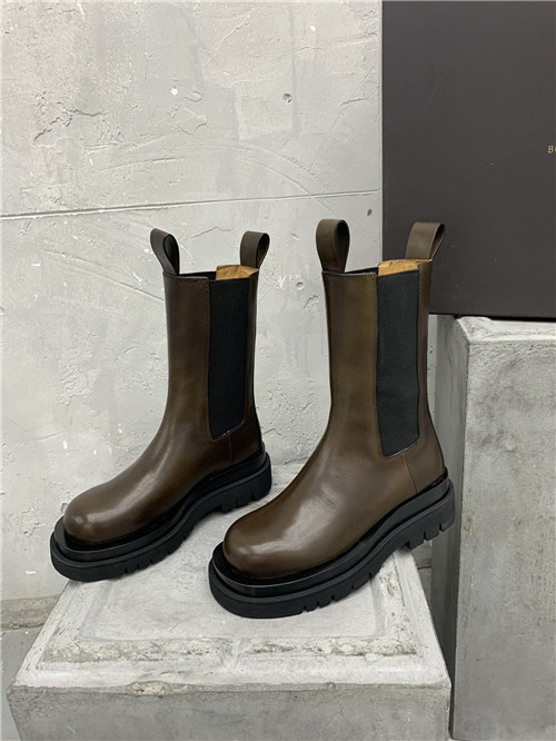 bottega veneta mid calf boots