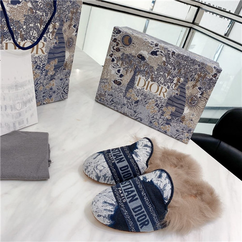 dior fur slippers - Image 5