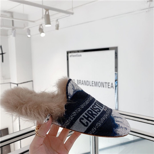 dior fur slippers - Image 6