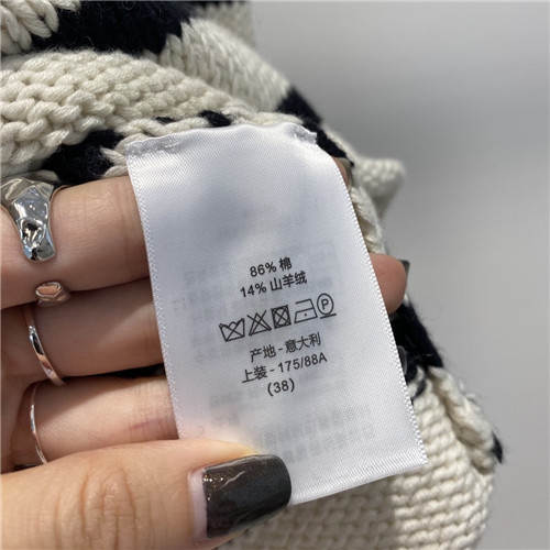 dior striped knitted sweater - Image 5