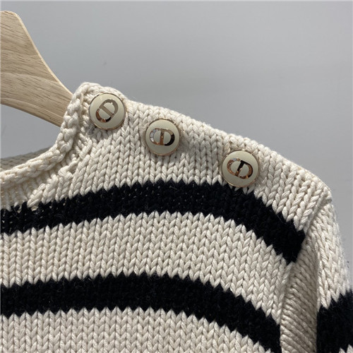 dior striped knitted sweater - Image 9