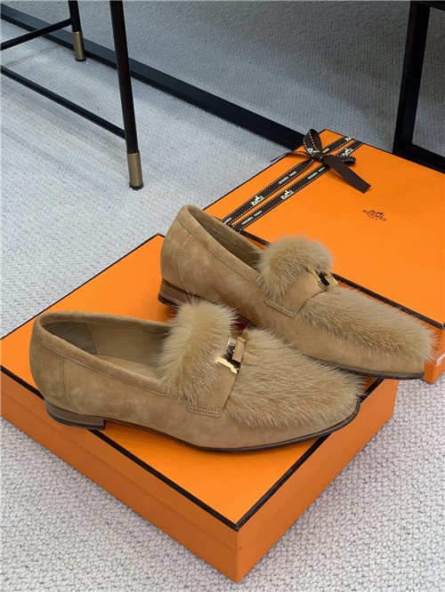 hermes mink loafers shoe - Image 8