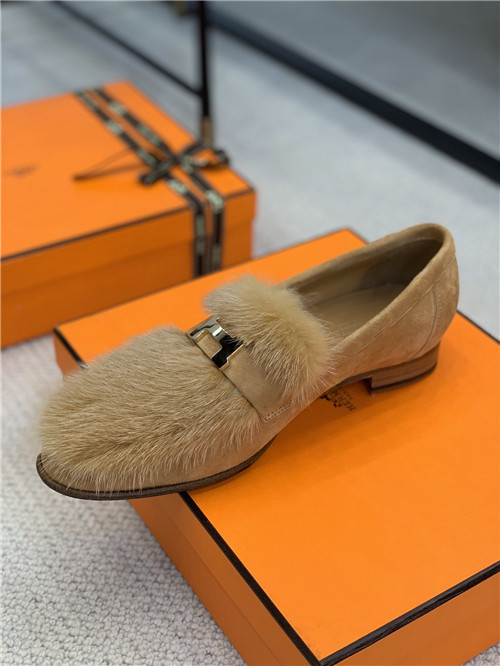 hermes mink loafers shoe - Image 9
