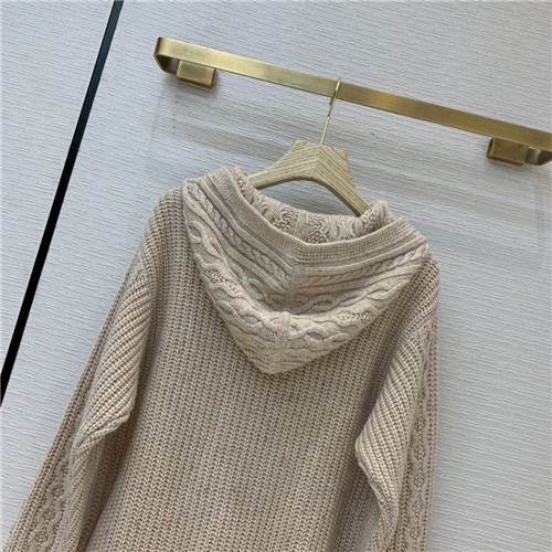 hermes hooded cashmere cardigan - Image 7