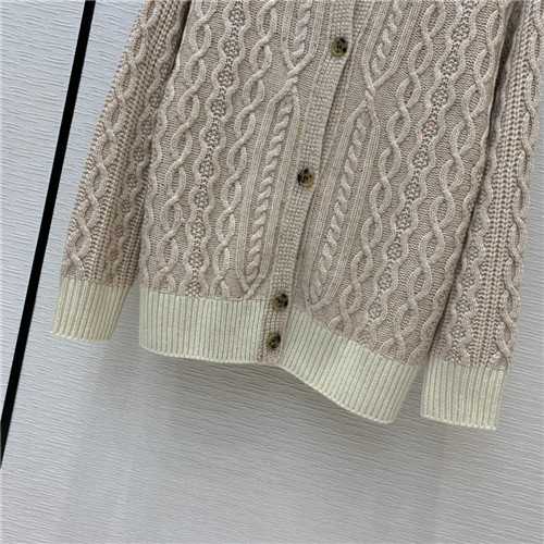 hermes hooded cashmere cardigan - Image 4