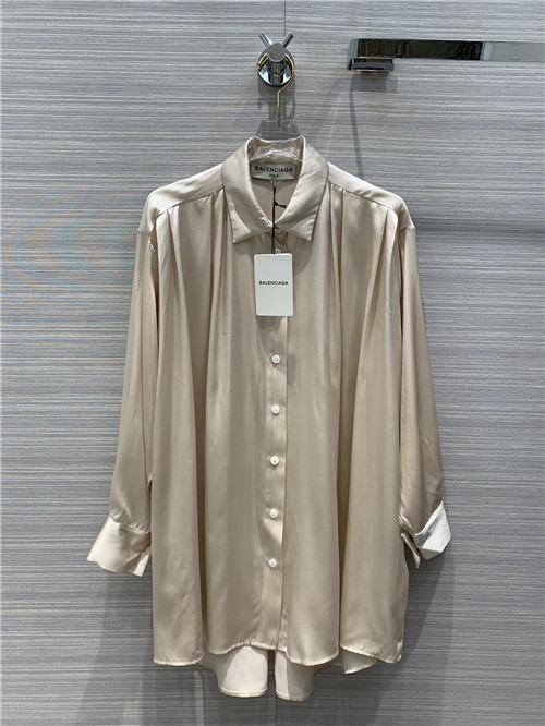 Balenciaga silk shirt