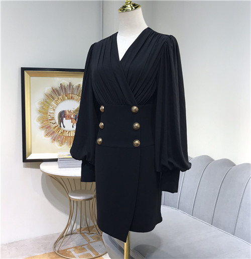 balmain double breasted dress - Image 3