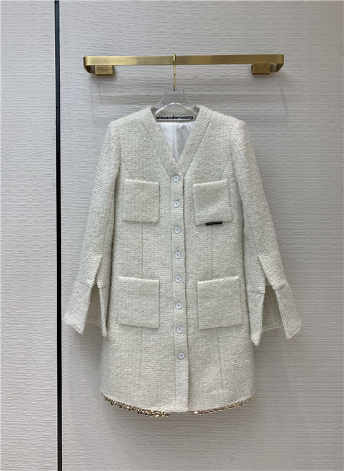 alexander wang tweed jacket