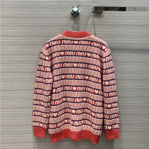 miu miu logo cardigan - Image 2