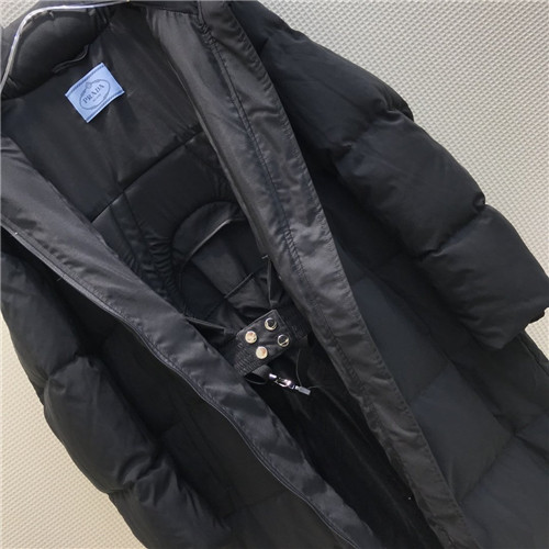Prada hooded mid-length down jacket - Image 3