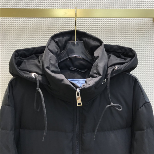 Prada hooded mid-length down jacket - Image 9