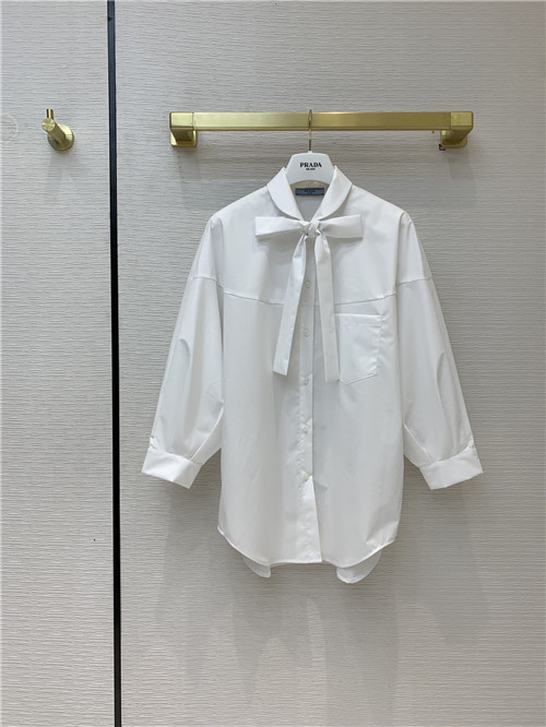 prada white shirt