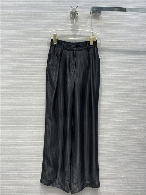 celine straight wide leg pants