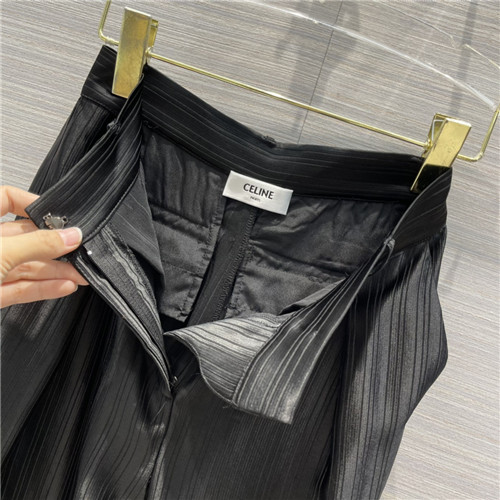 celine straight wide leg pants - Image 9