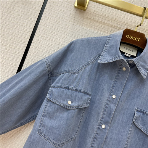gucci denim shirt - Image 7