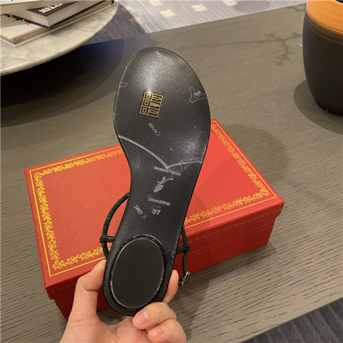 rene caovilla flat sandals - Image 5