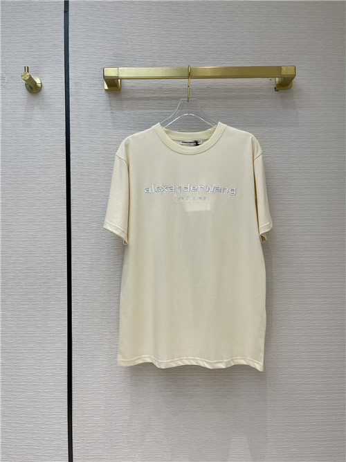 alexander wang logo t shirt