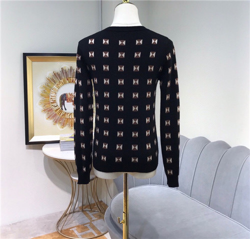 hermes checkered knit sweater - Image 2