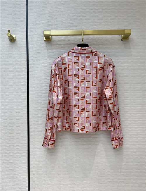 fendi printed silk shirt - Image 2