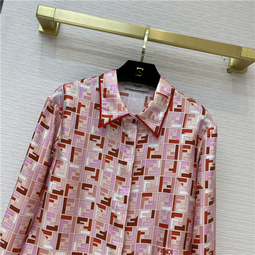 fendi printed silk shirt - Image 4