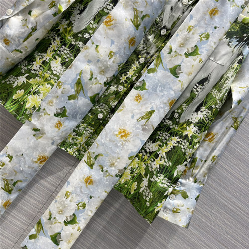 burberry silk shirt - Image 6