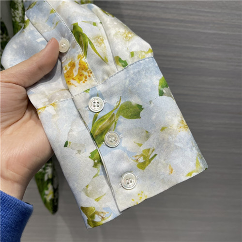 burberry silk shirt - Image 9