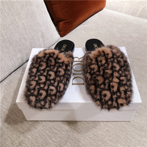 dior mink slippers - Image 4