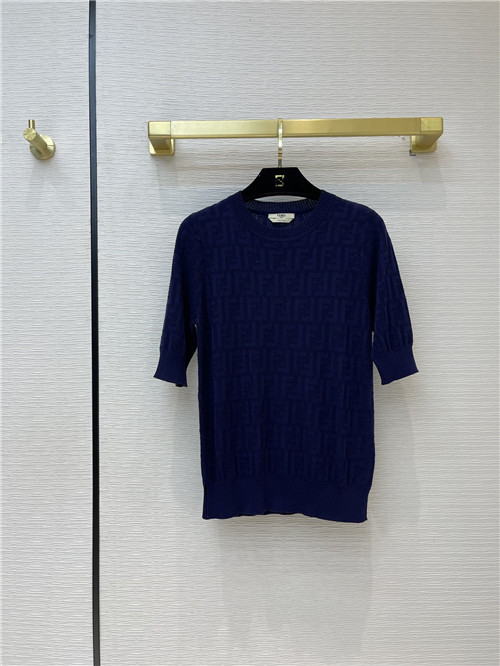 fendi FF knitted top