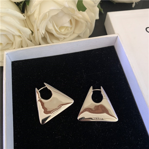 bottega veneta bv triangle earrings