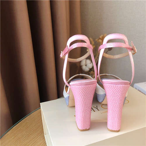 jimmy choo pearl block heels - Image 5