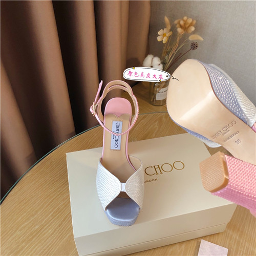 jimmy choo pearl block heels - Image 8