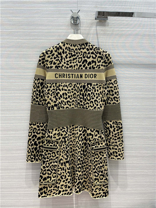 dior leopard print dress - Image 2