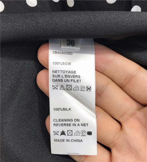 celine polka dot silk dress - Image 7