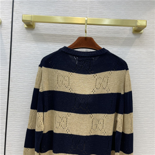 gucci striped gg knitted sweater - Image 3