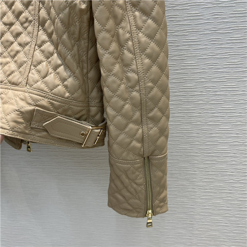 Balmain Sheepskin Motorcycle Leather Jacket - Image 9