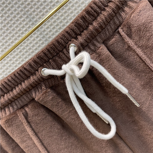 celine velvet loose sports suit - Image 5