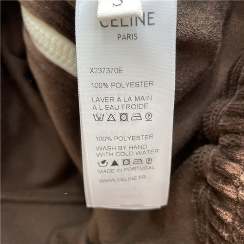 celine velvet loose sports suit - Image 11