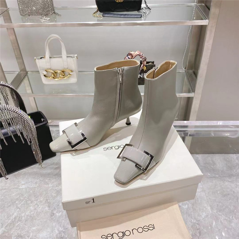 sergio rossi high heel boots - Image 3