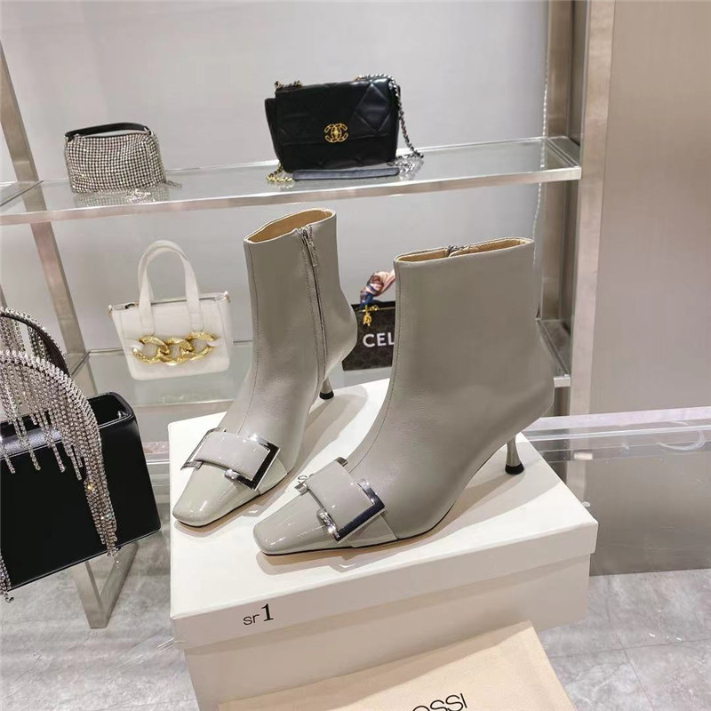 sergio rossi high heel boots - Image 5